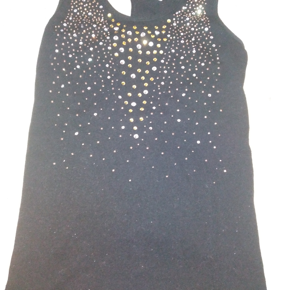 Rhinestone tank top